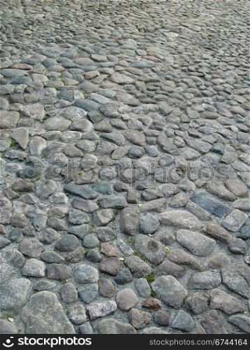 pavement background. medieval pavement background pattern, stone structure, street