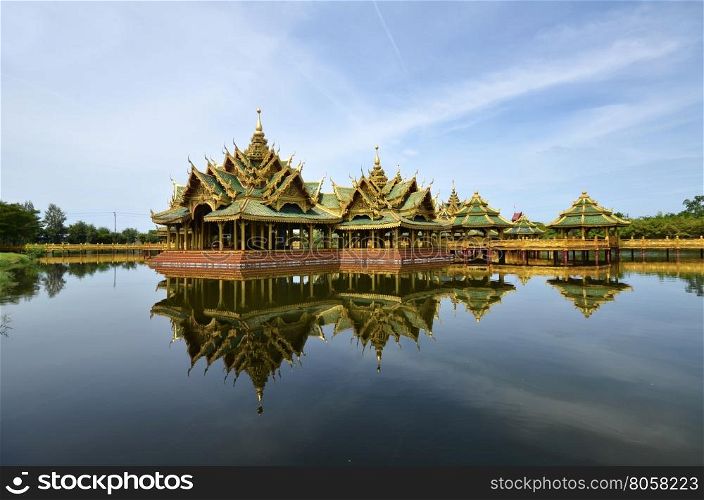 Pavilion of the Enlightened in Ancient city in Bangkok Thailand