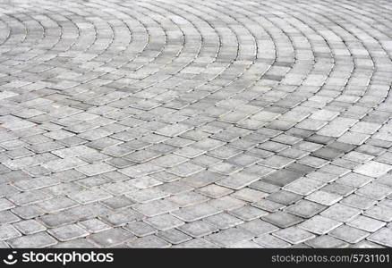 Paving stones texture a round