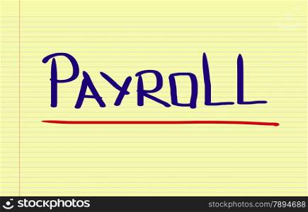 Payroll Concept