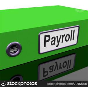 Payroll File Contains Employee Timesheet Records. Payroll File Containing Employee Timesheet Records