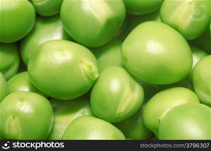 Pea green peas close-up as a background
