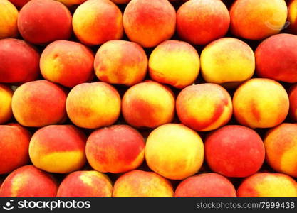 Peaches close-up, may be used as background