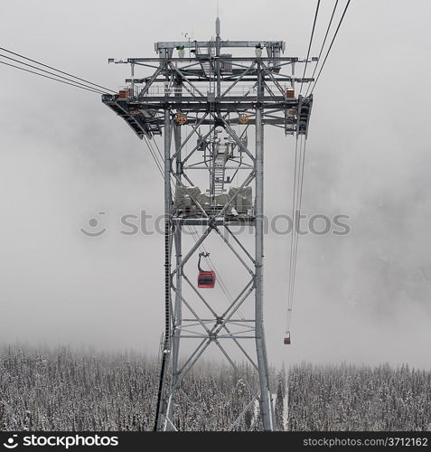 Peak 2 Peak Gondolas, Whistler, British Columbia, Canada