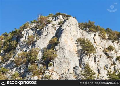 Peak of Ai Nikola mount on Southern Coast of Crimea