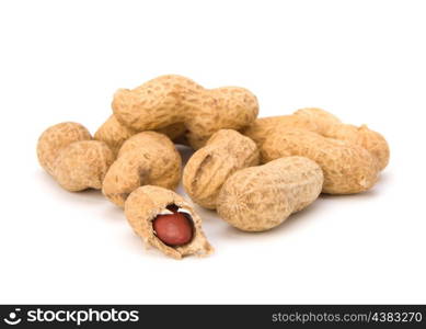 Peanut isolated on white background