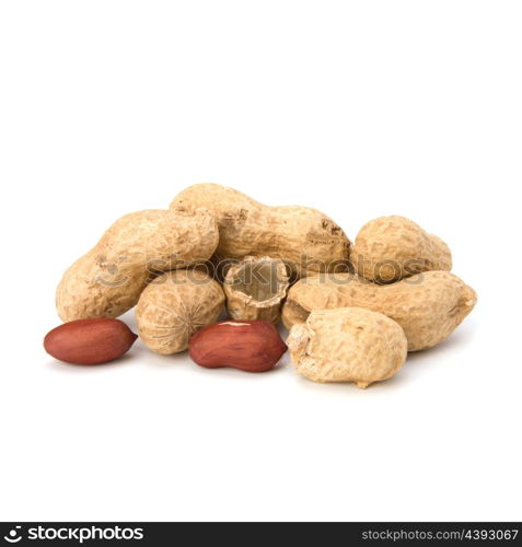 Peanut isolated on white background