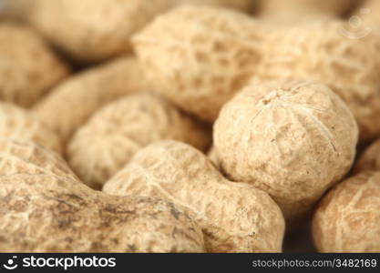 peanuts background macro close up