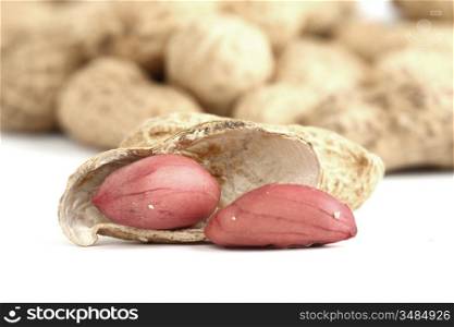 peanuts background macro close up