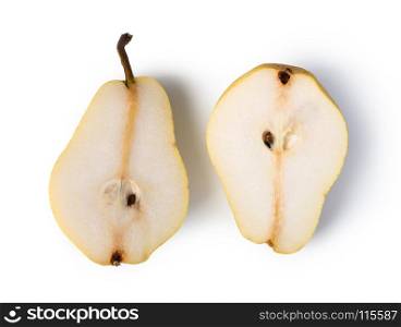 Pears. Pears isolated on white background