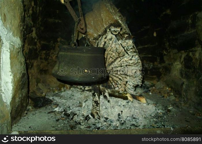 Peasant fireplace