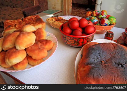 peaster table in rural house