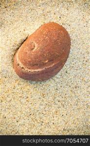 pebble stone on a beach