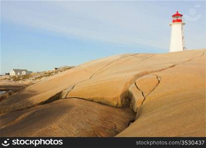 Peggy&rsquo;s Cove Lighthouse. Nova Scotia