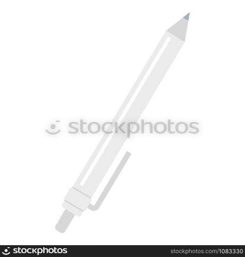 Pen icon. Flat illustration of pen vector icon for web design. Pen icon, flat style