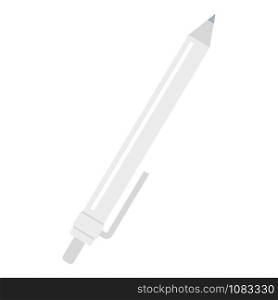 Pen icon. Flat illustration of pen vector icon for web design. Pen icon, flat style