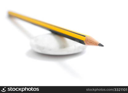 Pencil and rubber