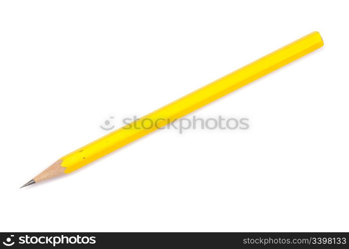 Pencil isolated on white background