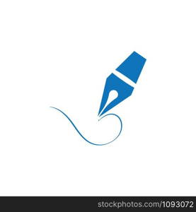 pencil logo vector template design