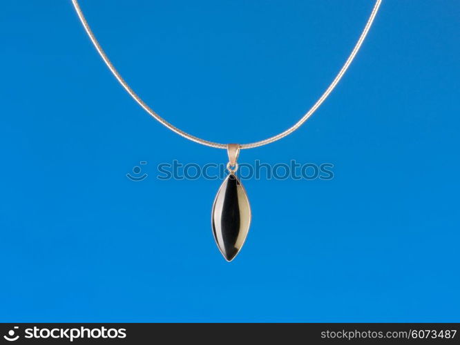 Pendant against colour gradient background