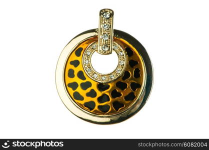 Pendant isolated on the white background