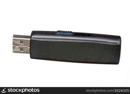 Pendrive isolated on a over white background
