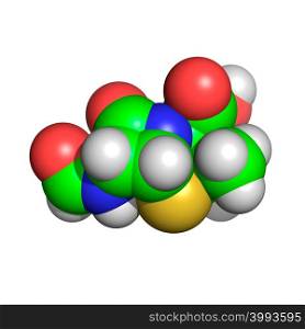 Penicillin molecule