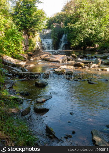 penllergare valley woods beautiful outside scenery in south wales nature - Wales; UK