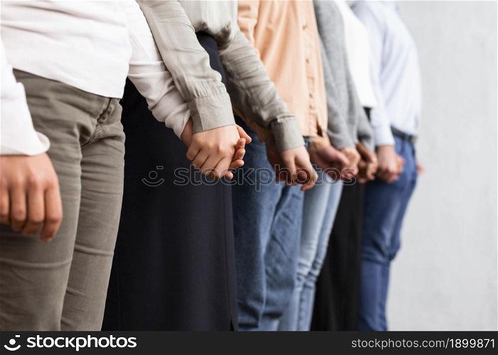 people holding hands group therapy session. Resolution and high quality beautiful photo. people holding hands group therapy session. High quality beautiful photo concept