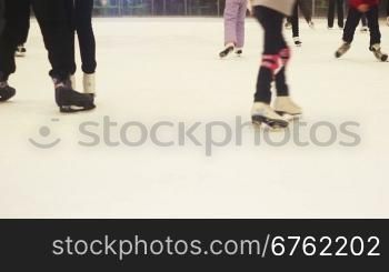 people skating
