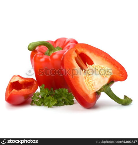 pepper isolated on white background