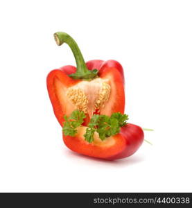 pepper isolated on white background