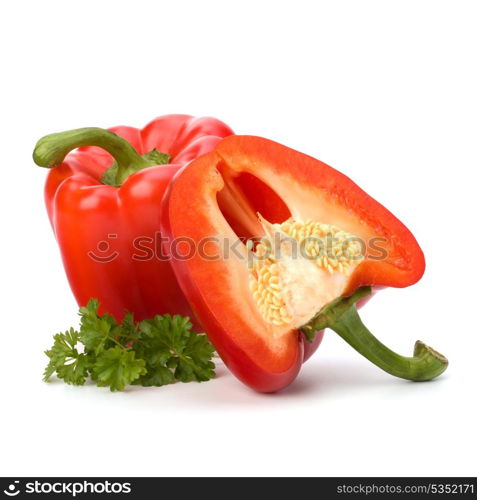 pepper isolated on white background