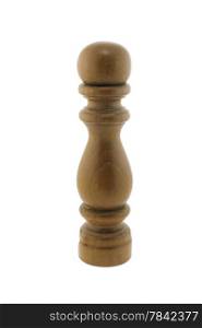 pepper mill. brown pepper mill isolated on white background