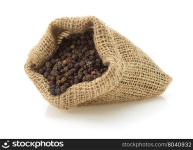 pepper spices isolated on white background