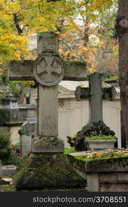 Pere-Lachaise cemetery in Paris, France