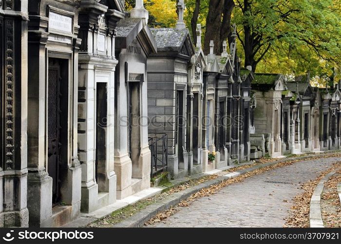 Pere Lachaise Cemetery Paris, France
