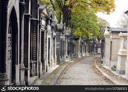 Pere Lachaise Cemetery Paris, France