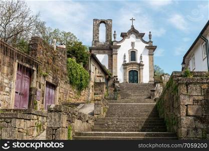 Pereiras chapel in the historical center of Ponte de Lima Portugal