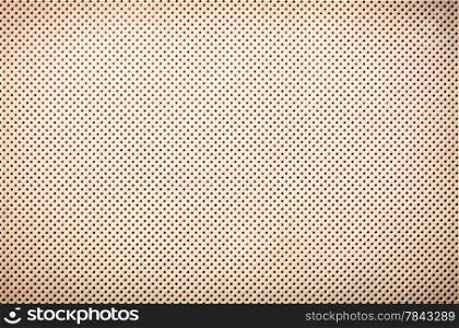 perforated beige textile pattern texture background or backdrop