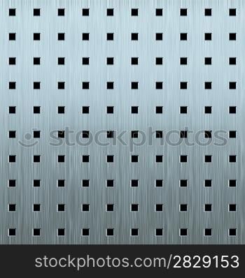 perforated metallic texture background