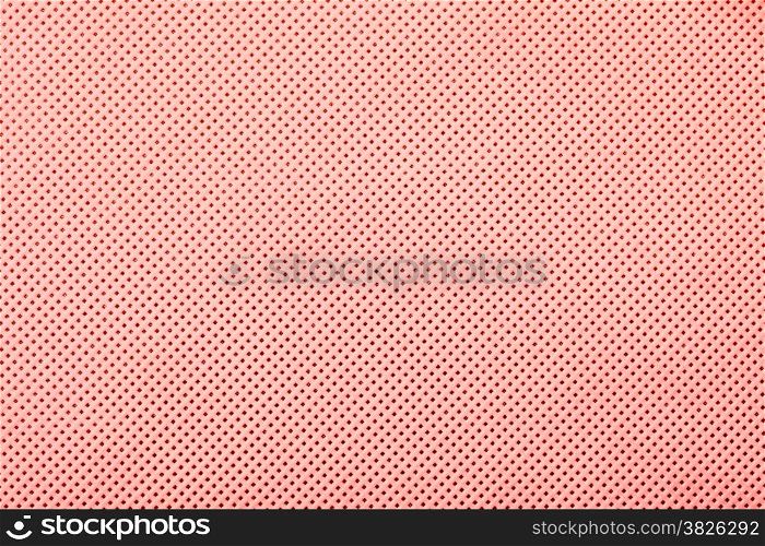 perforated pink textile pattern texture background or backdrop