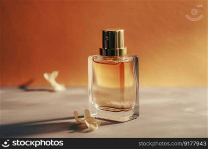 Perfume bottle. Illustration Generative AI
