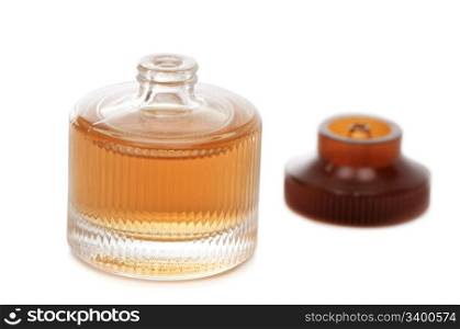 perfume isolated on a white
