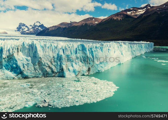 Perito Moreno glacier in Argentina