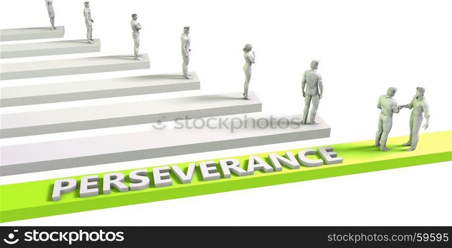 Perseverance Mindset for a Successful Business Concept. Perseverance