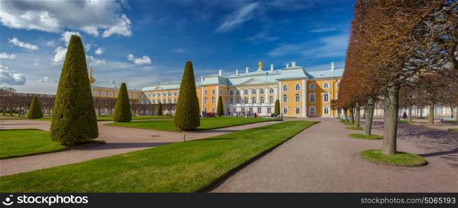 Peterhof Palace in Petergof, Saint Petersburg, Russia