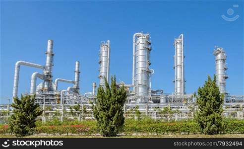 Petrochemical industrial plant in Thailand