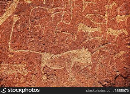 petroglyph texture