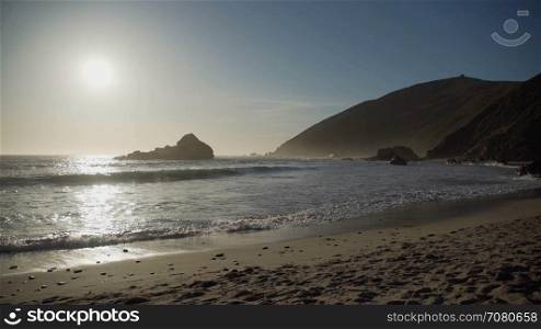 Pfeiffer beach in early spring